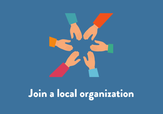 Join a local organization