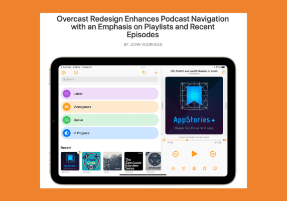 Overcast Podcast Catcher Redesign