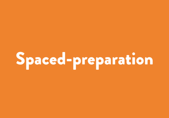 Spaced-preparation