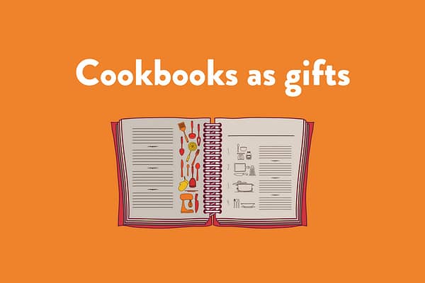 Cookbooks as gifts