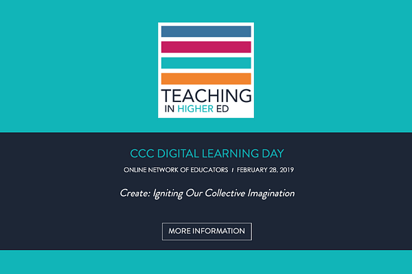 CCC Digital Learning Day keynote