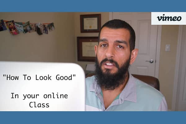 How to Look Good in your Online Class