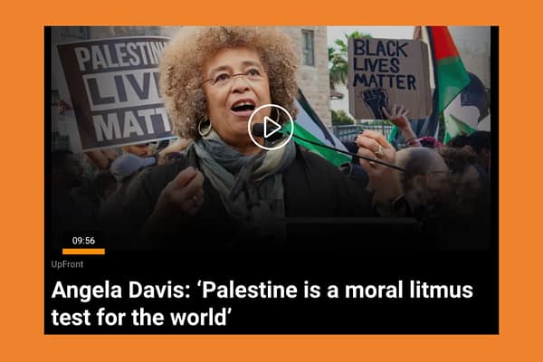 Angela Davis on Palestine as a Moral Litmus Test for the World