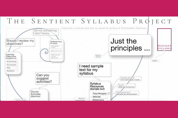 The Sentient Syllabus Project