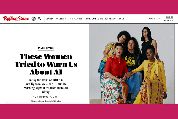 These Women Tried to Warn Us About AI