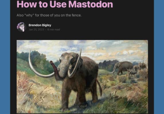 About Mastodon