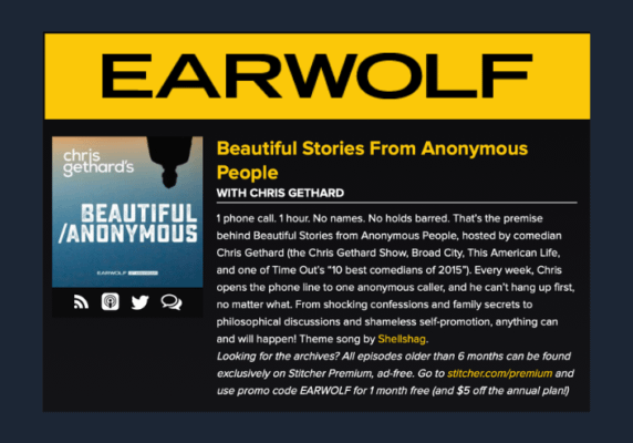 Beautiful Stories from Anonymous People