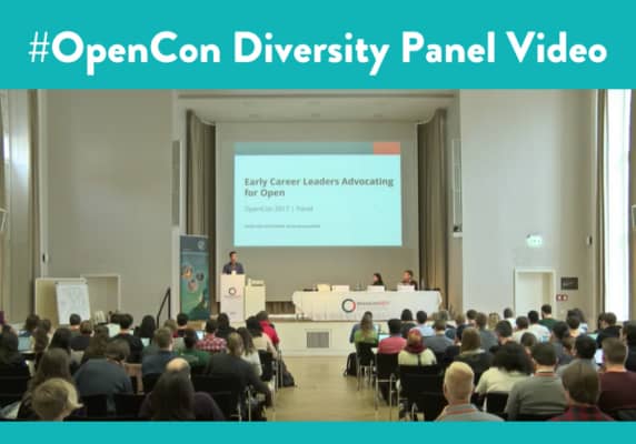 Diversity Panel #OpenCon (Video)