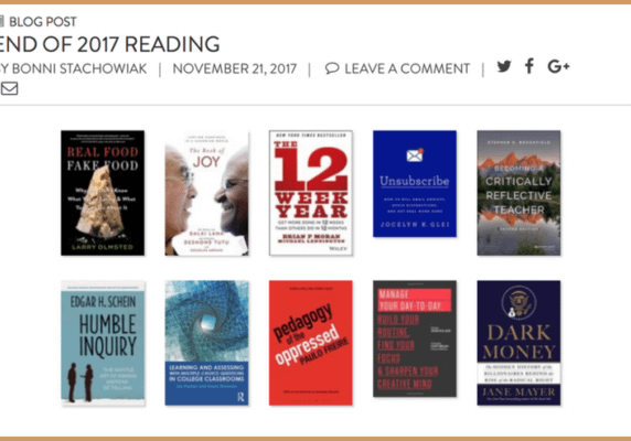 End of 2017 Reading_ Informal Book Club – Survey