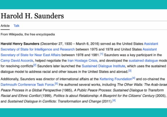 Harold Henry Saunders