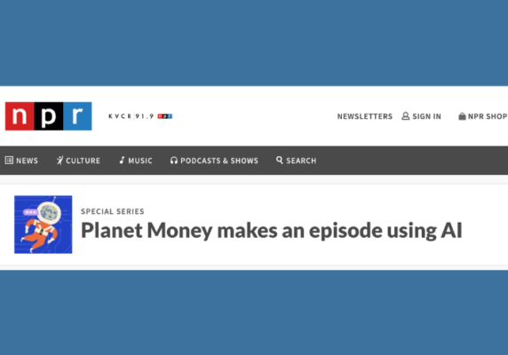 Planet Money Podcast Makes an Episode Using AI