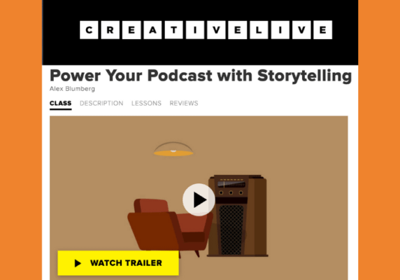 Power Your Podcast with Storytelling, Alex Blumberg