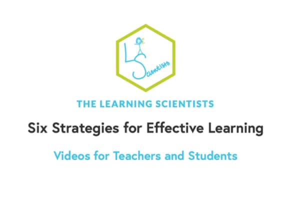 Six Strategies for Effective Learning