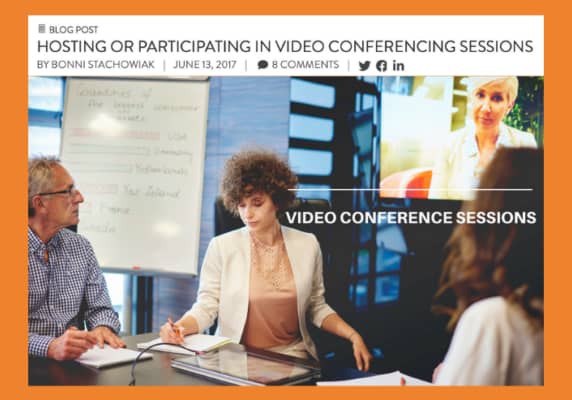 Video conference tips post