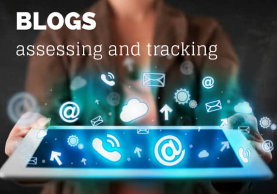 assessing and tracking blogs