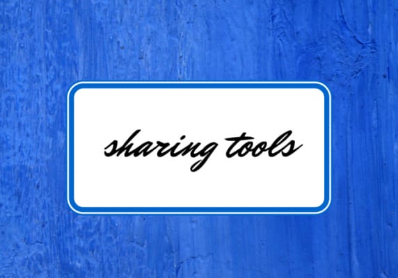 sharing tools