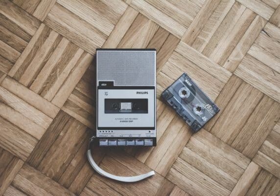 Cassette Tape Photo by Simone Acquaroli on Unsplash