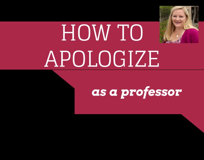 HOW TO APOLOGIZE