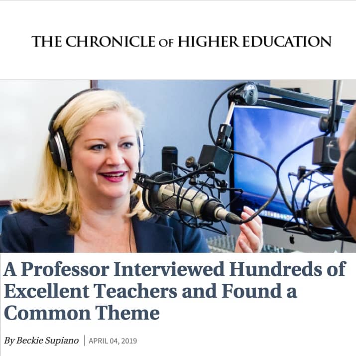 Bonni Stachowiak interviews hundreds of excellent teachers