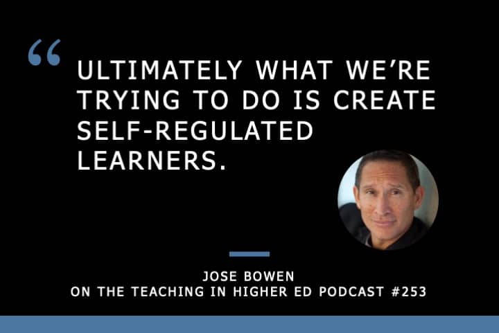 Jose Bowen on Teaching in Higher Ed