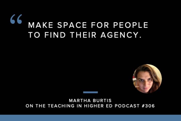 Make space for people to find their agency.