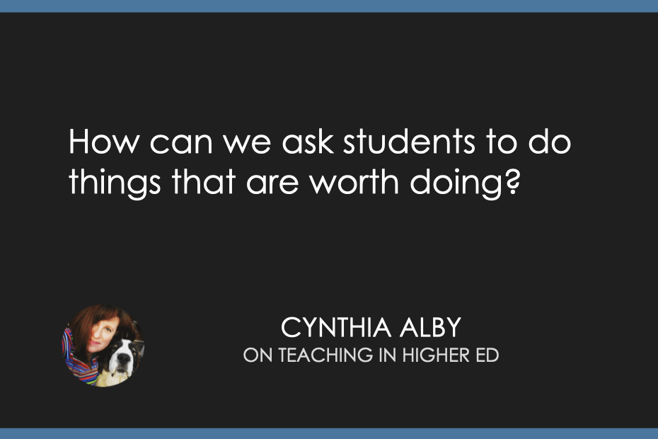 When students are doing work that matters to them, they don’t turn to AI for anything other than a little help.