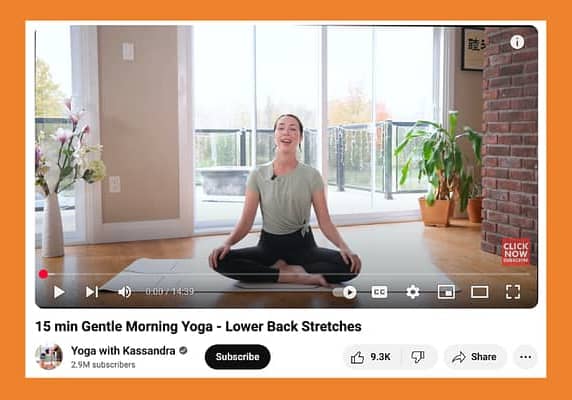 15 Minute Gentle Morning Yoga