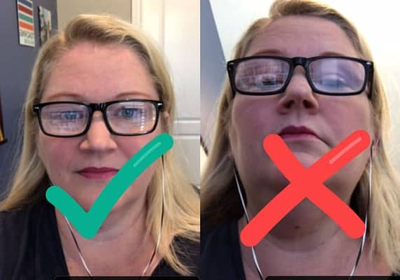See the difference it makes when the camera is at eye-level?