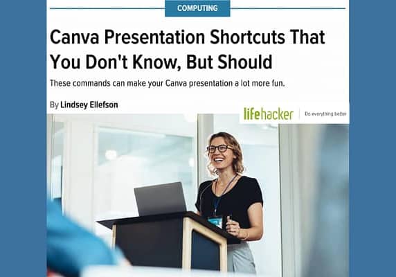 7 Canva Presentation Shortcuts