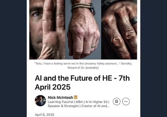 AI and the Future of Higher Ed, by Nick McIntosh