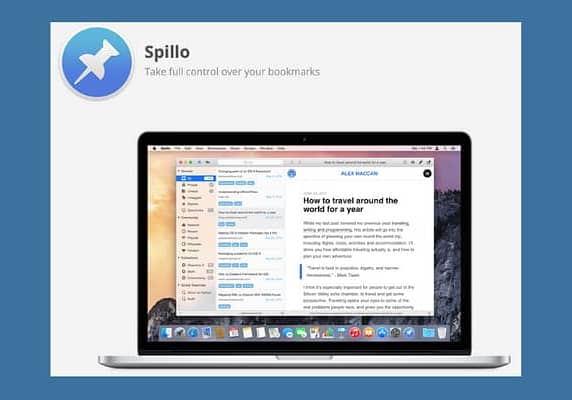 App for Pinboard: Spillo