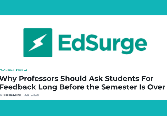 Ask for feedback regularly