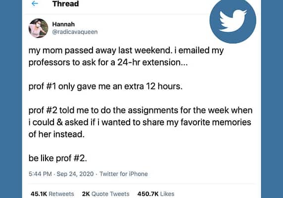Be like professor #2