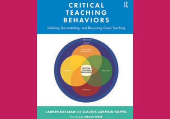 Critical Teaching Behaviors: Defining, Documenting, and Discussing Good Teaching, by Lauren Barbeau, Claudia Cornejo Happel