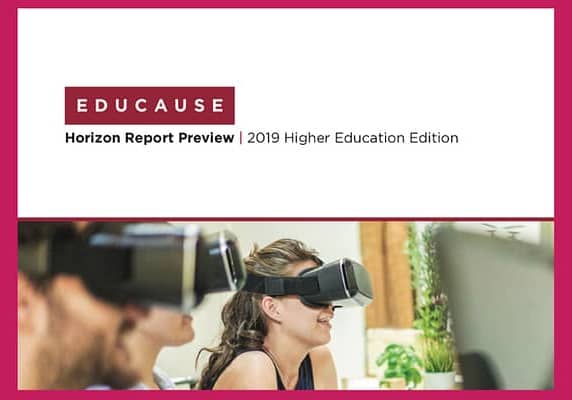 EDUCAUSE 2019 Horizon Report Preview