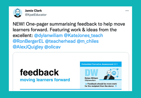 Feedback to Help Learners Move Forward