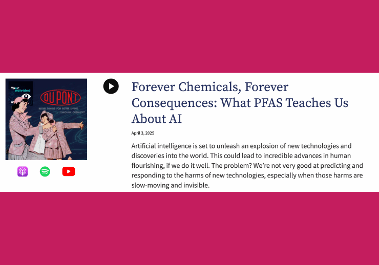 Forever Chemicals, Forever Consequences: What PFAS Teaches Us About AI