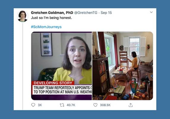 Gretchen Goldman: “Just so I’m being honest”