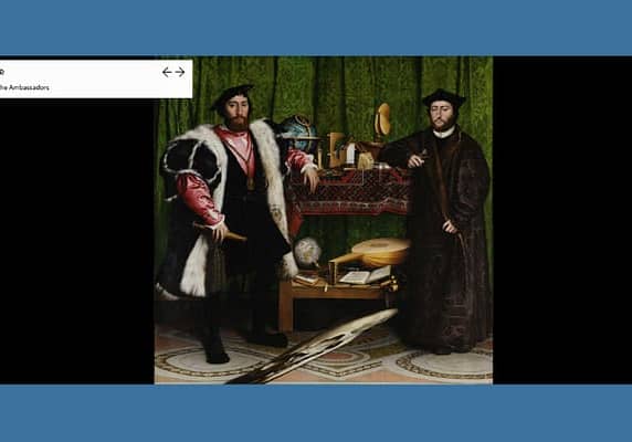 Holbein’s The Ambassadors
