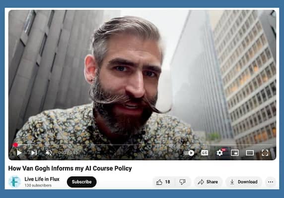 How Van Gogh Informs my AI Course Policy