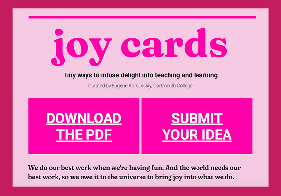 Joy Cards