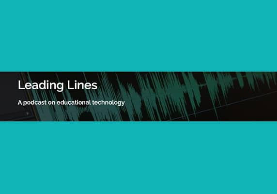 Derek Bruff’s podcast: Leading Lines