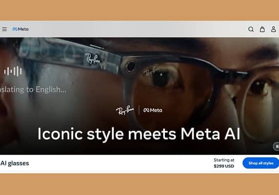 Meta Ray-Ban Smart Glasses