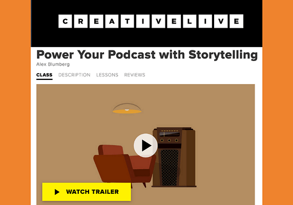 Power Your Podcast with Storytelling, Alex Blumberg