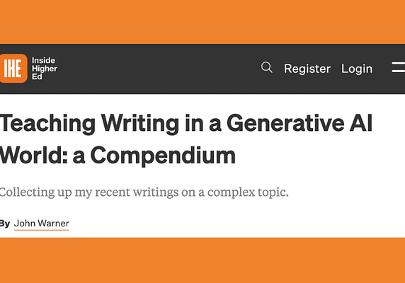 Teaching Writing in a Generative AI World: a Compendium