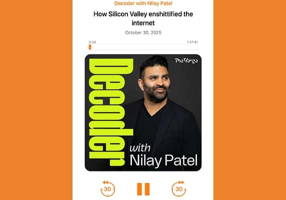 The Verge: How Silicon Valley enshittified the internet with Cory Doctorow