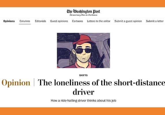The loneliness of the short-distance driver