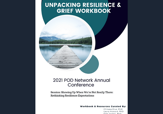 Unpacking Resilience & Grief Workbook