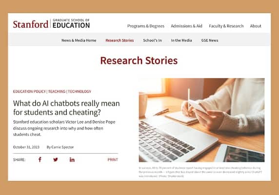 What do AI chatbots really mean for students and cheating?