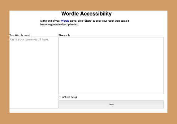 Wordle Accessibility
